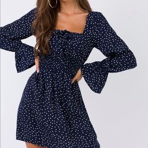 princess polly vertigo blues dress